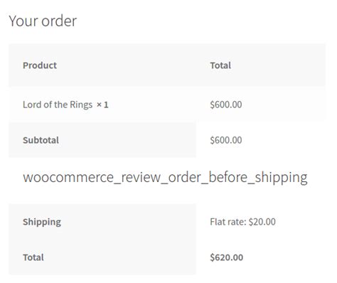 woocommerce_review_order_before_shipping|php .